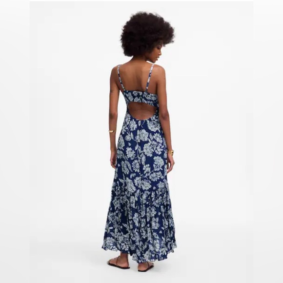 Madewell Floral print Maxi dress - Picture 7 of 8